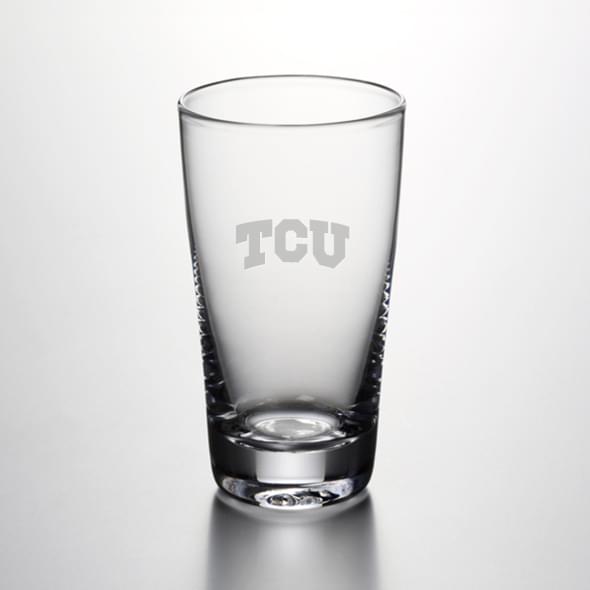 TCU Pint Glass by Simon Pearce