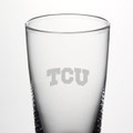 TCU Ascutney Pint Glass by Simon Pearce - Image 2