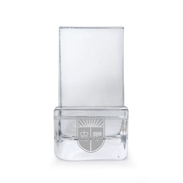 Rutgers Glass Phone Holder by Simon Pearce - Image 1
