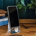 Rutgers Glass Phone Holder by Simon Pearce - Image 3