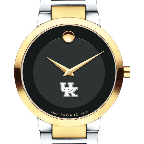 University of Kentucky Men's Movado Two-Tone Modern Classic Museum with Bracelet