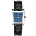 Dartmouth Women's Blue Quad Watch with Leather Strap - Image 1