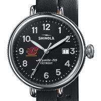 Central Michigan Shinola Watch, The Birdy 38mm Black Dial