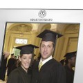 Miami University Polished Pewter 8x10 Picture Frame - Image 2