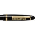 Michigan State University Montblanc Meisterstück LeGrand Ballpoint Pen in Gold - Image 2