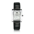 West Point Women's Mother of Pearl Quad Watch with Leather Strap - Image 2