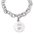 George Mason 50th Anniversary Sterling Silver Charm Bracelet - Image 2