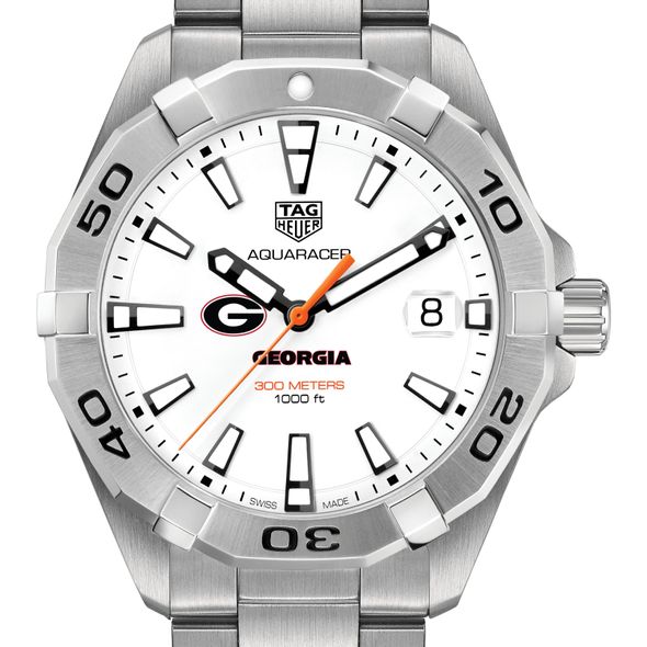 University of Georgia Men's TAG Heuer Steel Aquaracer