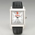 Syracuse University Men's Collegiate Watch with Leather Strap - Image 2