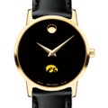 Iowa Women's Movado Gold Museum Classic Leather - Image 1