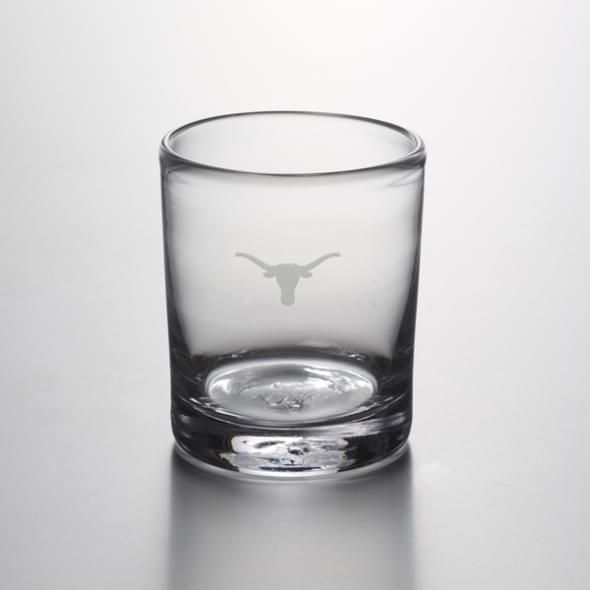 Texas Longhorns Double Old Fashioned Glass by Simon Pearce - Image 1