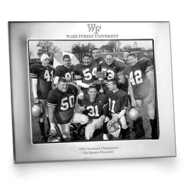 Wake Forest Polished Pewter 8x10 Picture Frame - Image 1