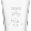 University of Pennsylvania 16 oz Pint Glass - Image 3