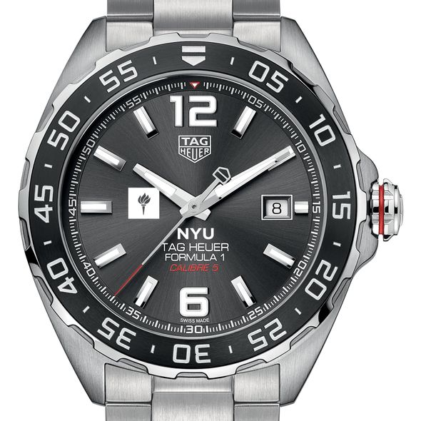 NYU Men's TAG Heuer Formula 1 with Anthracite Dial & Bezel - Image 1