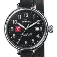 Temple Shinola Watch, The Birdy 38mm Black Dial