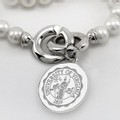 UVA Pearl Necklace with Sterling Silver Charm - Image 2