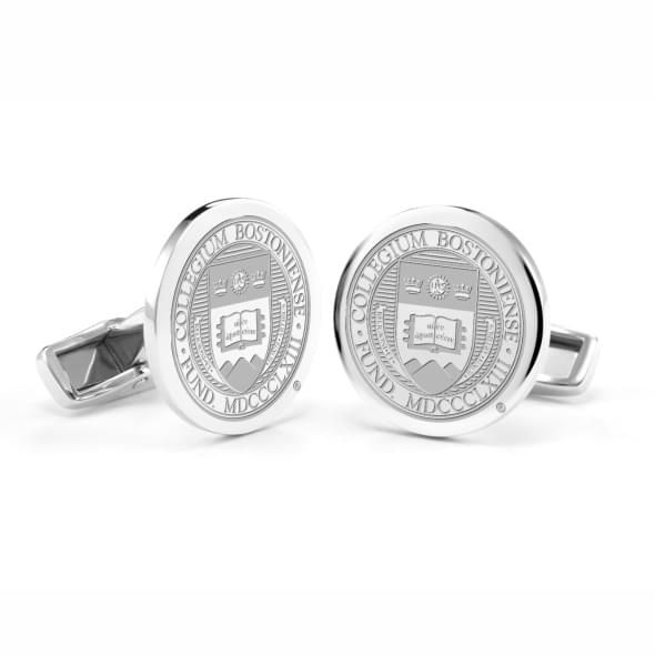 Boston College Cufflinks in Sterling Silver - Image 1
