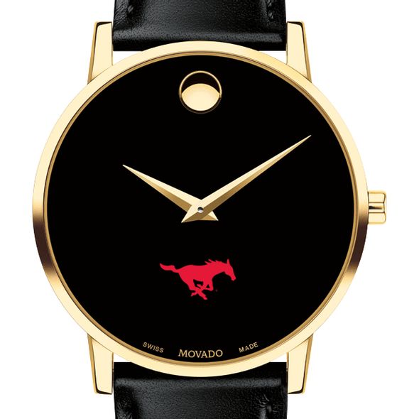 SMU Men's Movado Gold Museum Classic Leather - Image 1