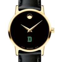 Dartmouth Women's Movado Gold Museum Classic Leather