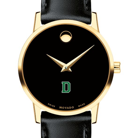 Dartmouth Women's Movado Gold Museum Classic Leather - Image 1