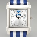 Christopher Newport University Collegiate Watch with NATO Strap for Men - Image 1