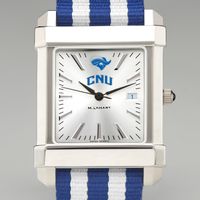 Christopher Newport University Collegiate Watch with NATO Strap for Men