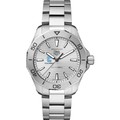 Columbia Men's TAG Heuer Steel Aquaracer with Silver Dial - Image 2