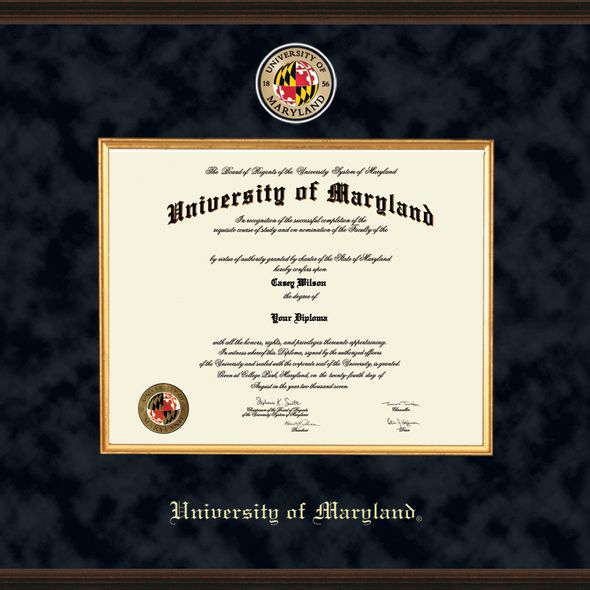 Maryland Diploma Frame Excelsior Graduation Gift Selection