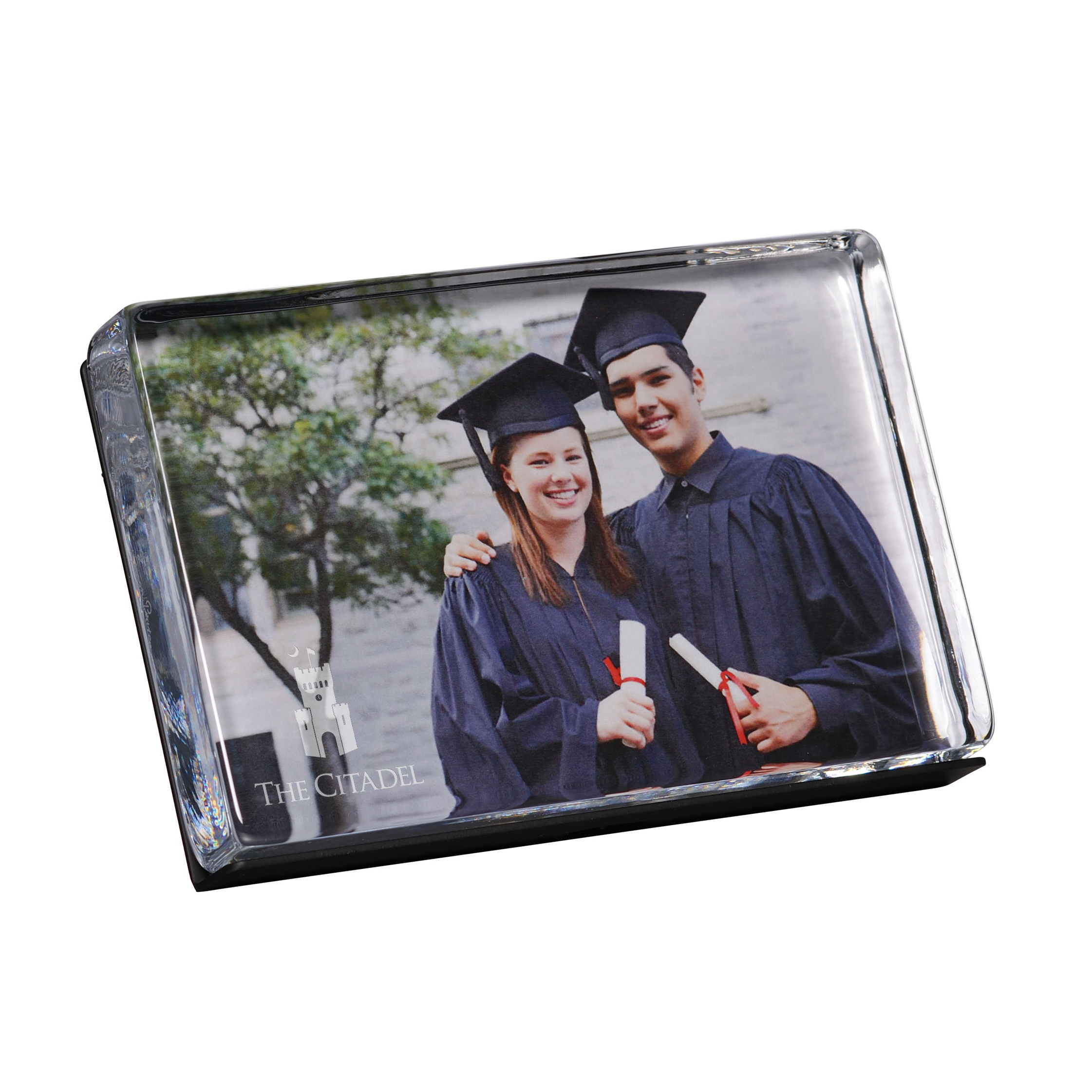 Citadel Glass Photo Block by Simon Pearce