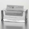 Yale SOM Glass Business Cardholder by Simon Pearce - Image 2