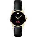 Ole Miss Women's Movado Gold Museum Classic Leather - Image 2