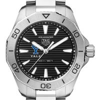 Yale Men's TAG Heuer Steel Aquaracer with Black Dial