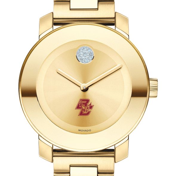 Boston College Women's Movado Gold Bold