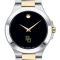 Baylor Men's Movado Collection Two-Tone Watch with Black Dial - Image 1
