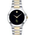 Baylor Men's Movado Collection Two-Tone Watch with Black Dial - Image 2