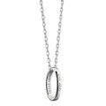 Texas A&M University Monica Rich Kosann "Carpe Diem" Poesy Ring Necklace in Silver - Image 2