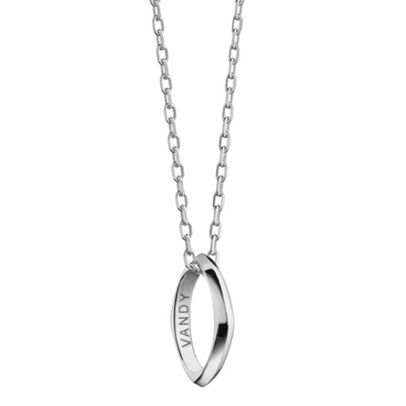 Vanderbilt Monica Rich Kosann Poesy Ring Necklace in Silver - Image 1