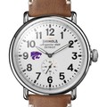 Kansas State Shinola Watch, The Runwell 47mm White Dial - Image 1