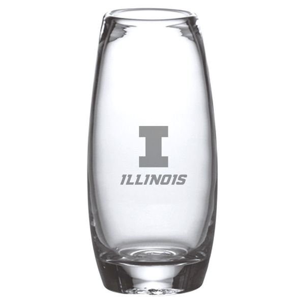 Illinois Glass Addison Vase by Simon Pearce