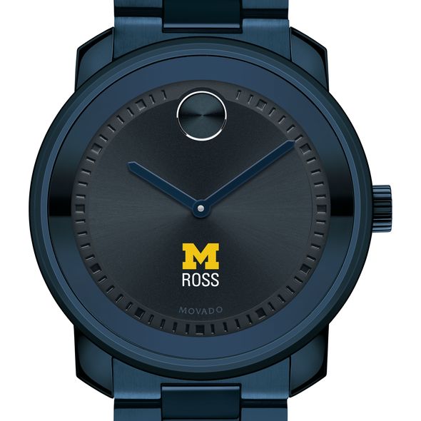 Ross School of Business Men's Movado BOLD Blue Ion with Bracelet - Image 1