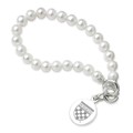 University of Richmond Pearl Bracelet with Sterling Silver Charm - Image 1