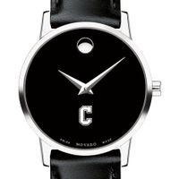 Charleston Women's Movado Museum with Leather Strap