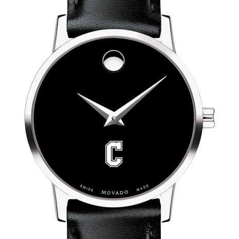 College of Charleston Women's Movado Museum with Leather Strap