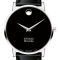 Texas McCombs Men's Movado Museum with Leather Strap - Image 1