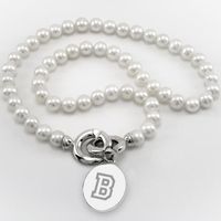Bucknell Pearl Necklace with Sterling Silver Charm