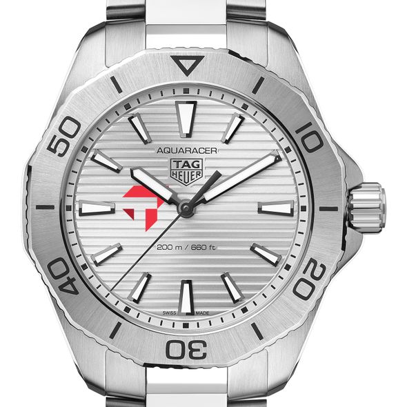 Tepper Men's TAG Heuer Steel Aquaracer with Silver Dial - Image 1