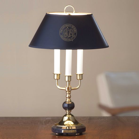 University of Iowa Lamp in Brass & Marble - Image 1