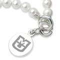 University of Missouri Pearl Bracelet with Sterling Silver Charm - Image 2