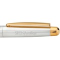 Siena Fountain Pen in Sterling Silver with Gold Trim - Image 2