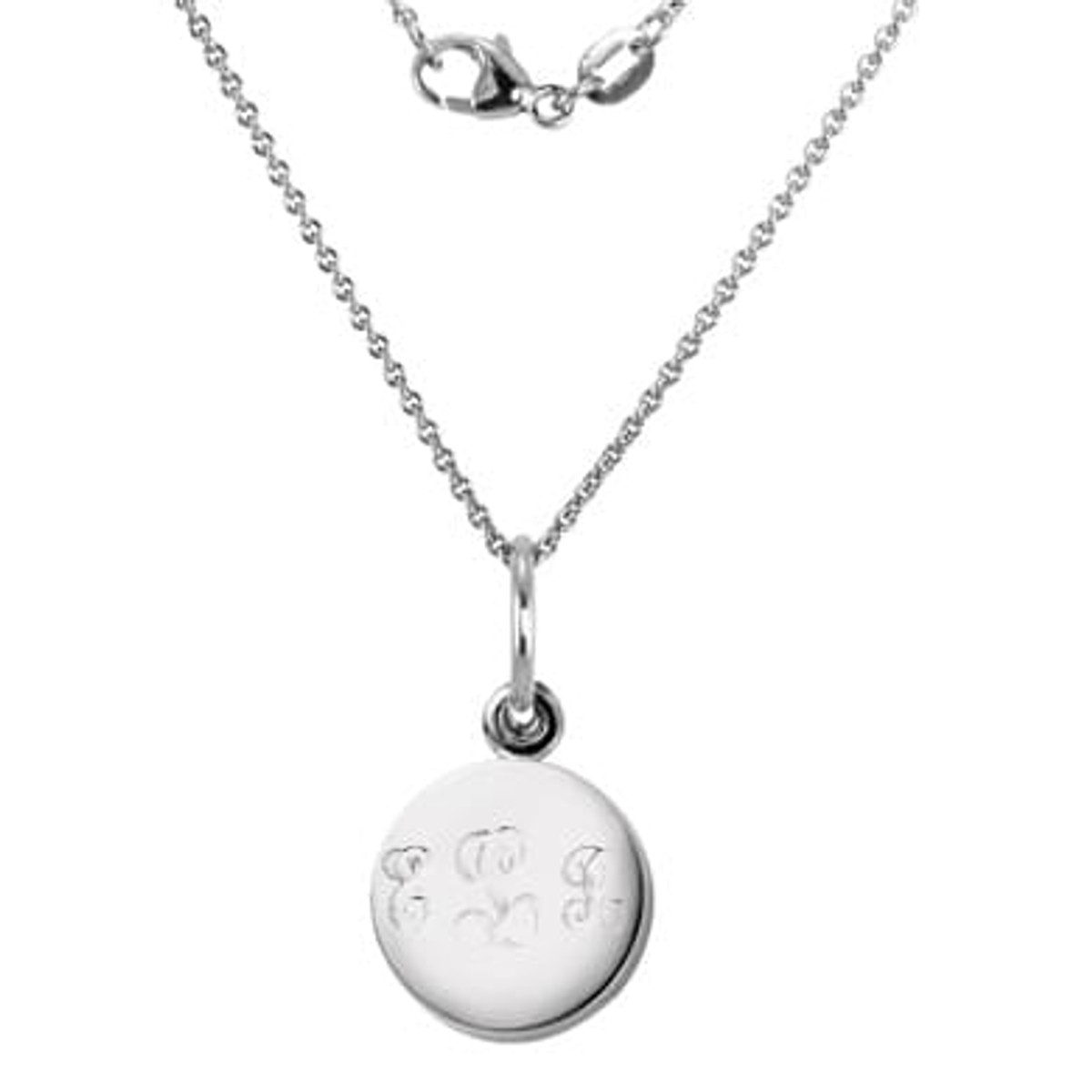 Sterling silver charm necklace Clearance